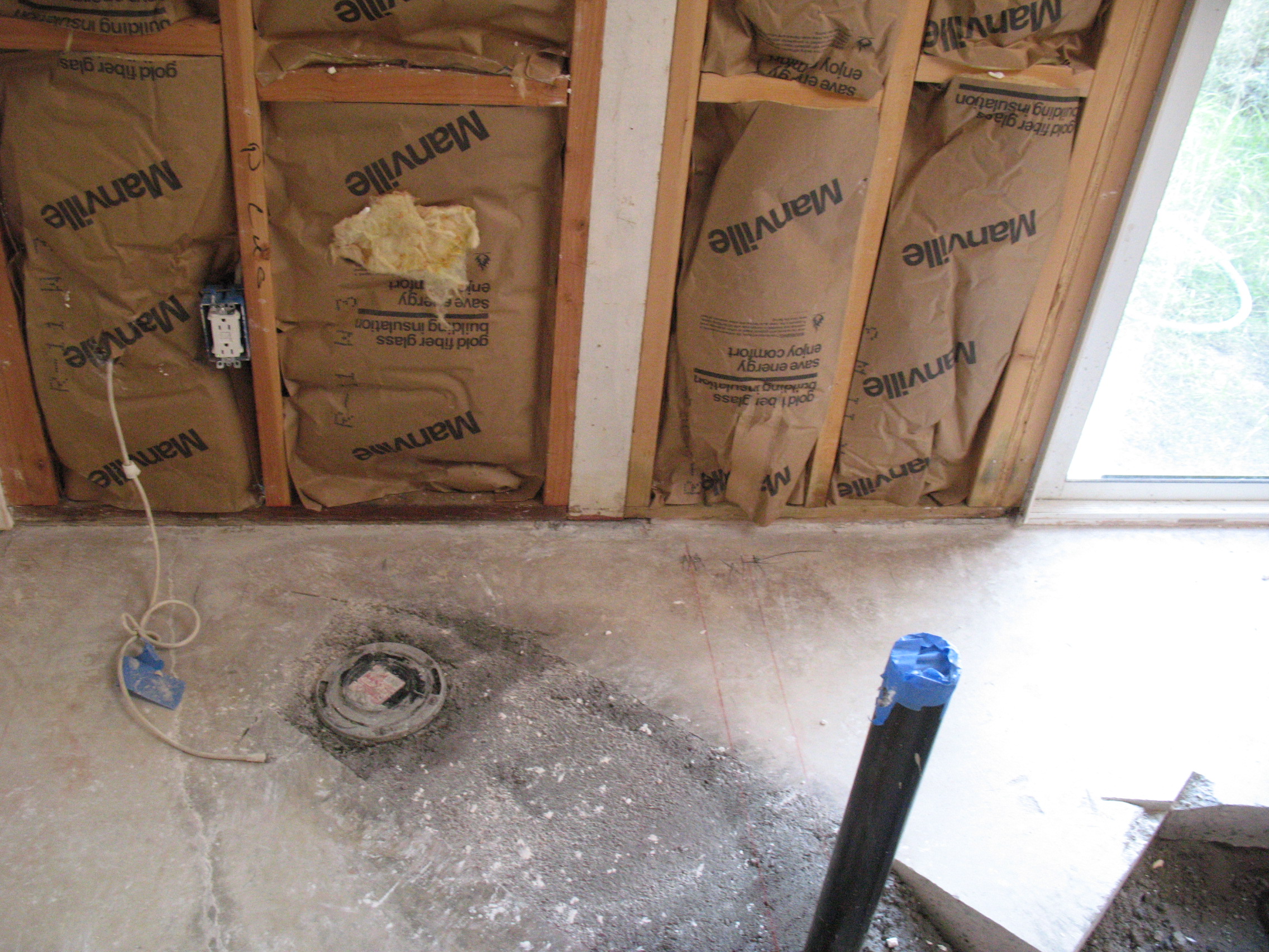 Bottom Plate Framing Layout